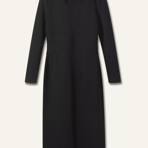 ME + EM Travel Tailoring Midi Shirt Dress - Picture 8 of 10